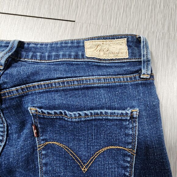 Levi’s The Demi Curve Classic Boot Cut Jean Women's Size 8/29 Mid Rise Stretch - Picture 9 of 12